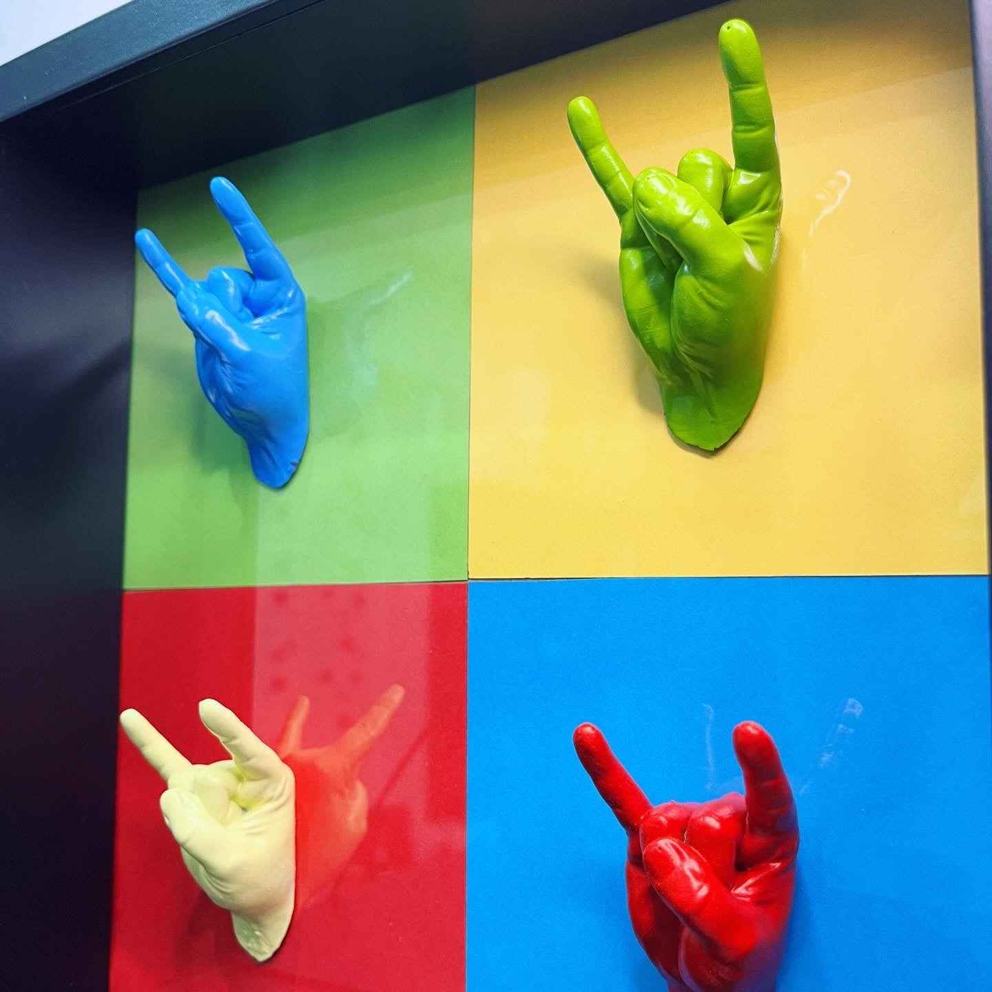 Quadro Corna Napoletane Multicolor