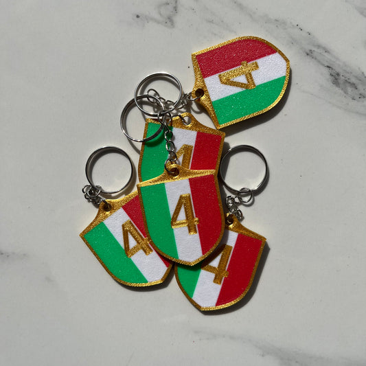 Portachiavi 4 Scudetto Napoli