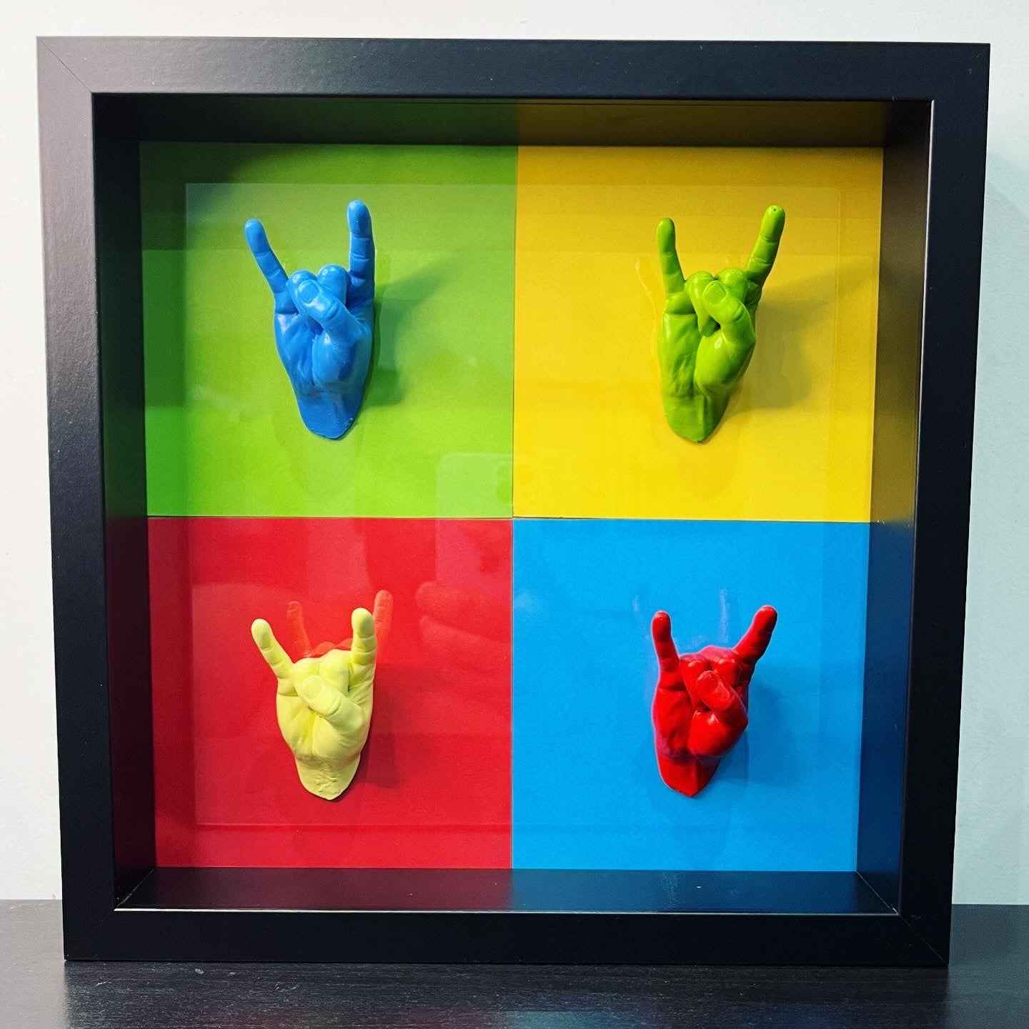 Quadro Corna Napoletane Multicolor