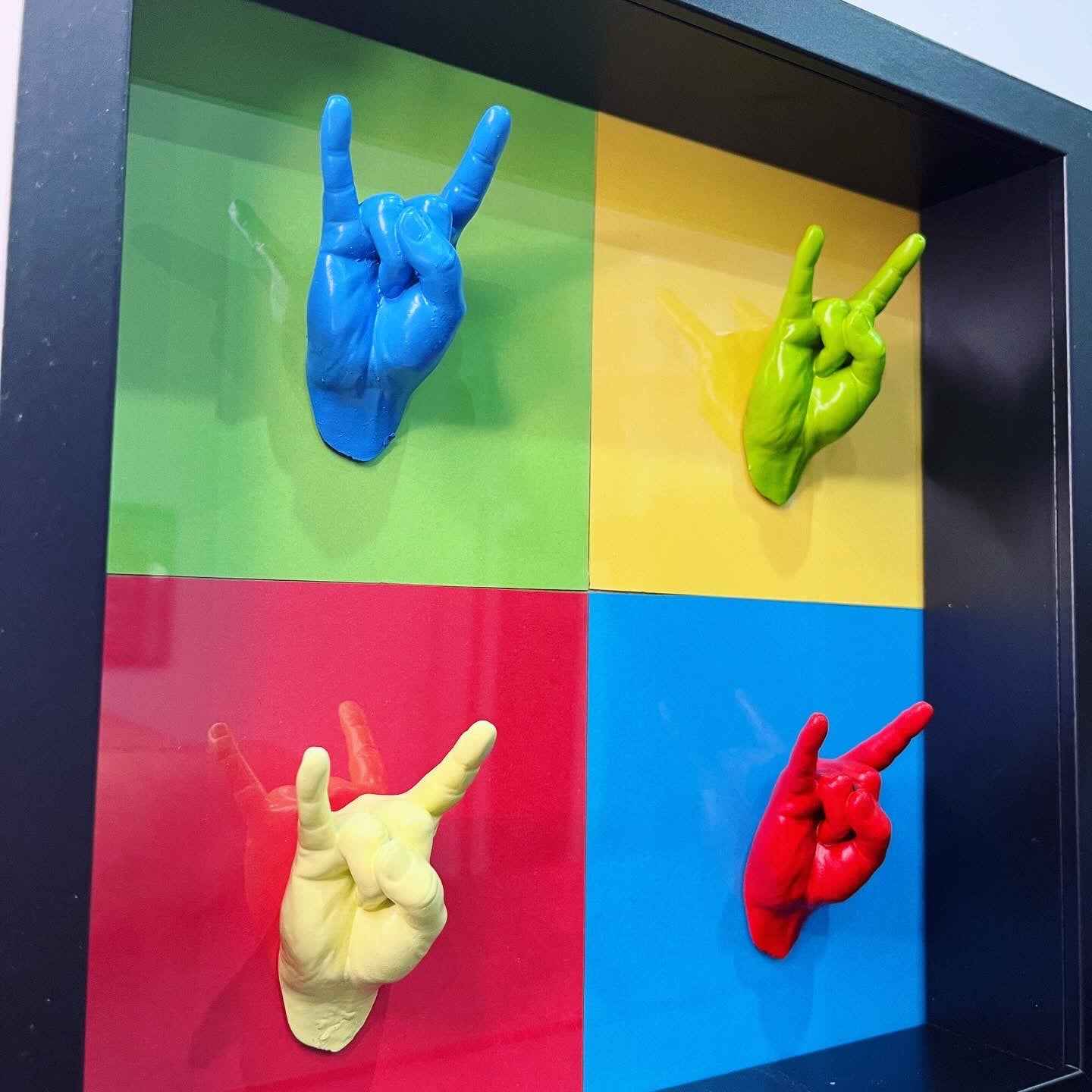 Quadro Corna Napoletane Multicolor