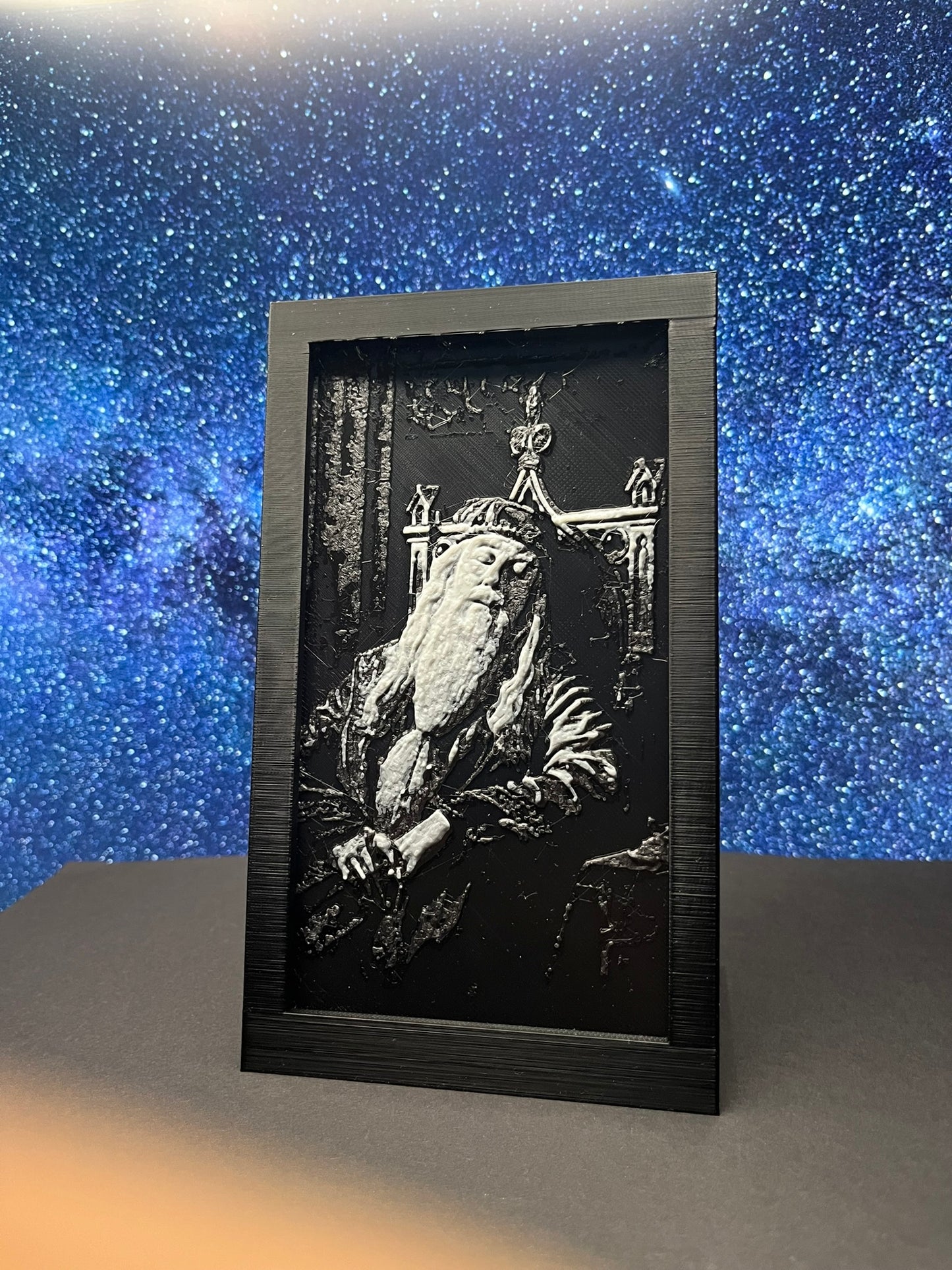 "Il Riposo del Preside" – Quadro 3D ispirato a Harry Potter